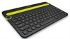Logitech K480 Bluetooth Multi-Device keyboard, Black